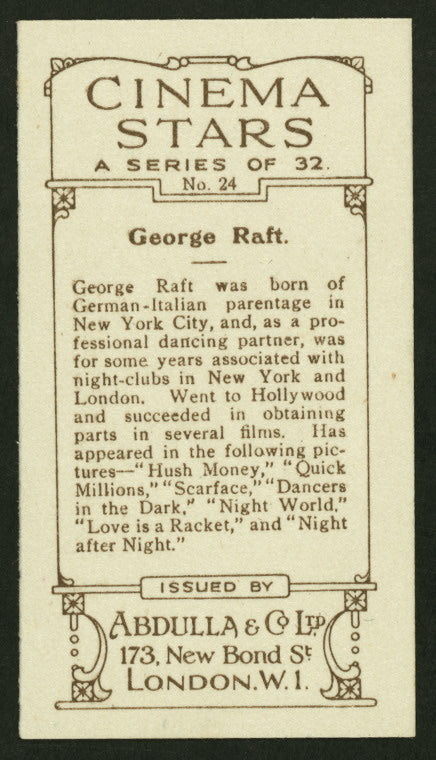 George Raft.